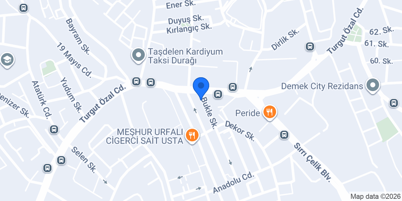 Timur Bayan Kuaförü konumu
