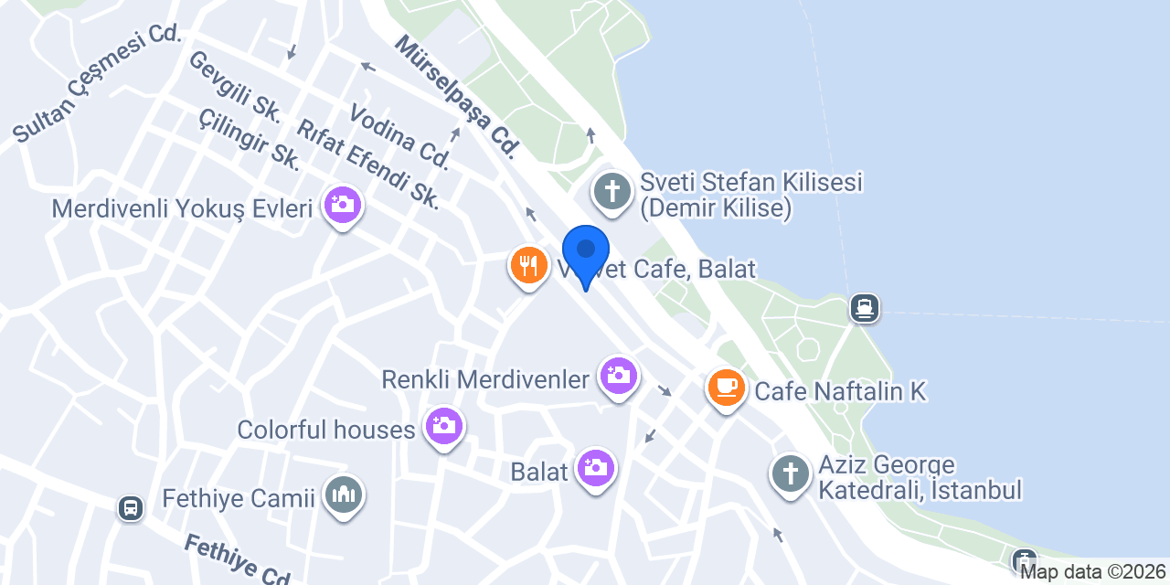 İRON BALAT RESTAURANT CAFE konumu