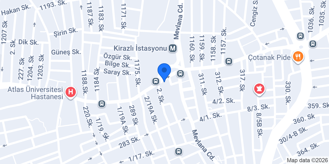 Bakırköy 61. Noterliği konumu