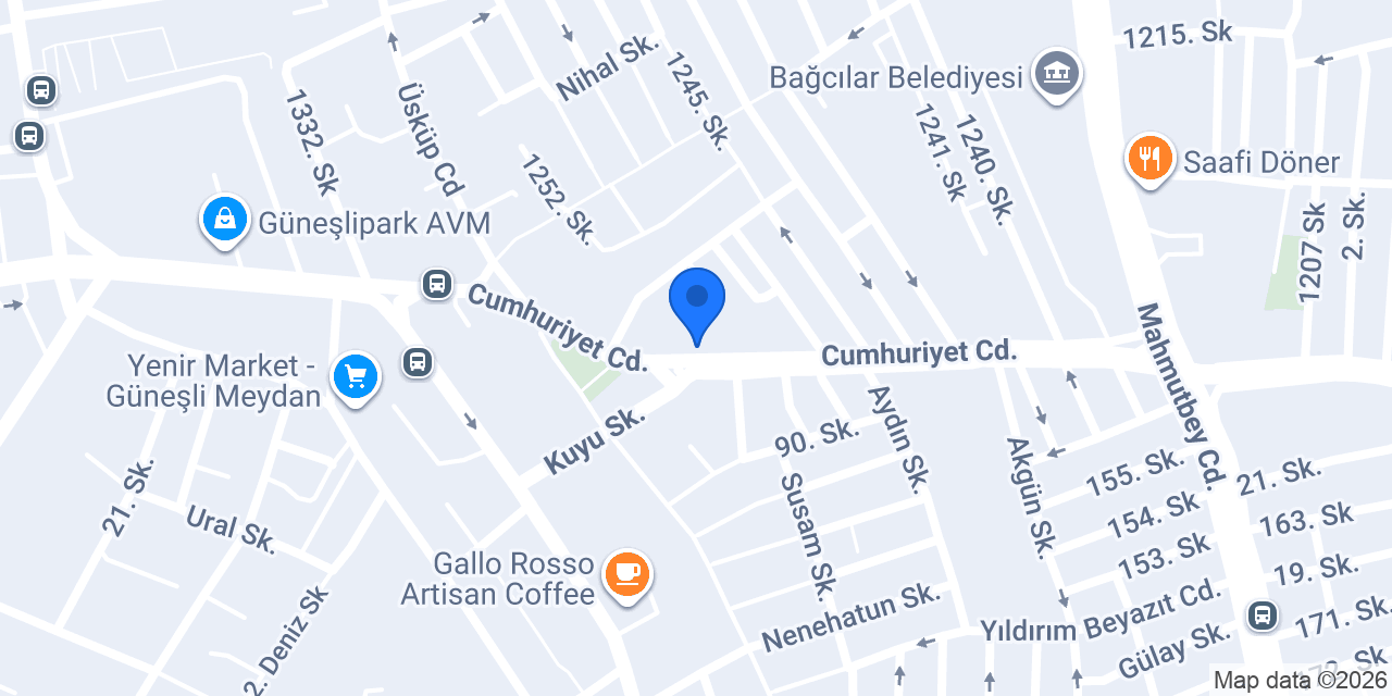 Botanik Çiçek konumu