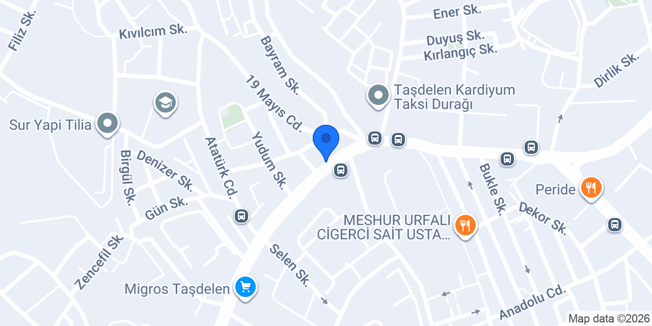 Yesen Burger Çekmeköy konumu