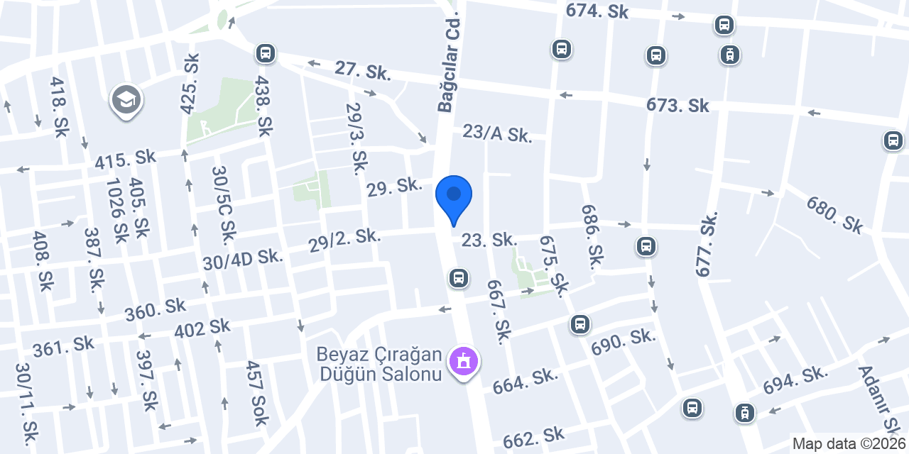 Yapı Mobilya konumu