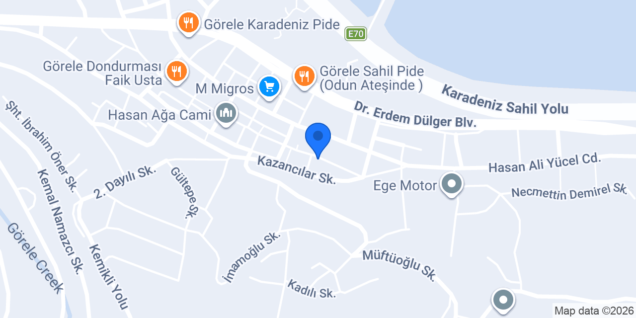 Şekeroğlu Ticaret konumu