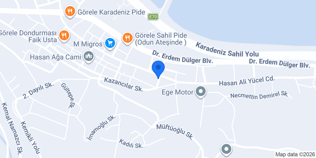 GÜVEN ANAHTAR GÖRELE konumu
