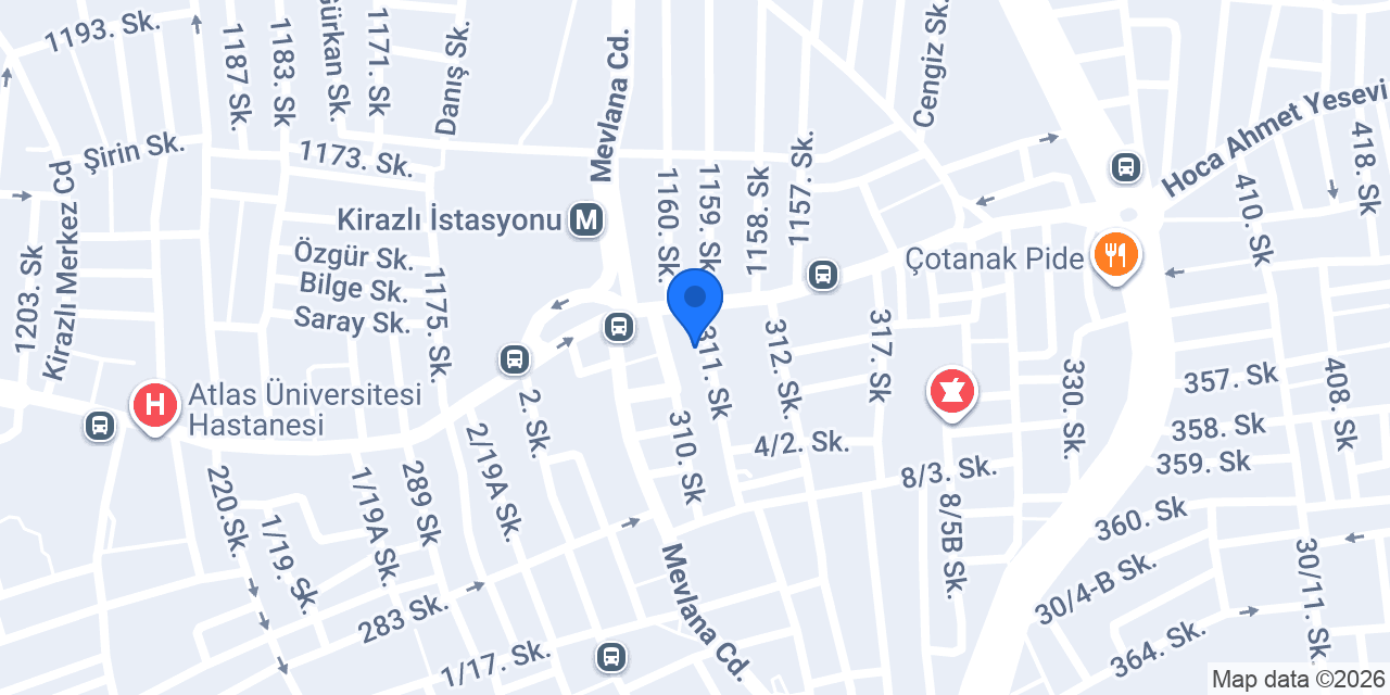 Karakuşlar Yapı Malz. konumu