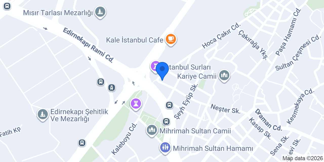 İSKİ Edirnekapı Vezne konumu