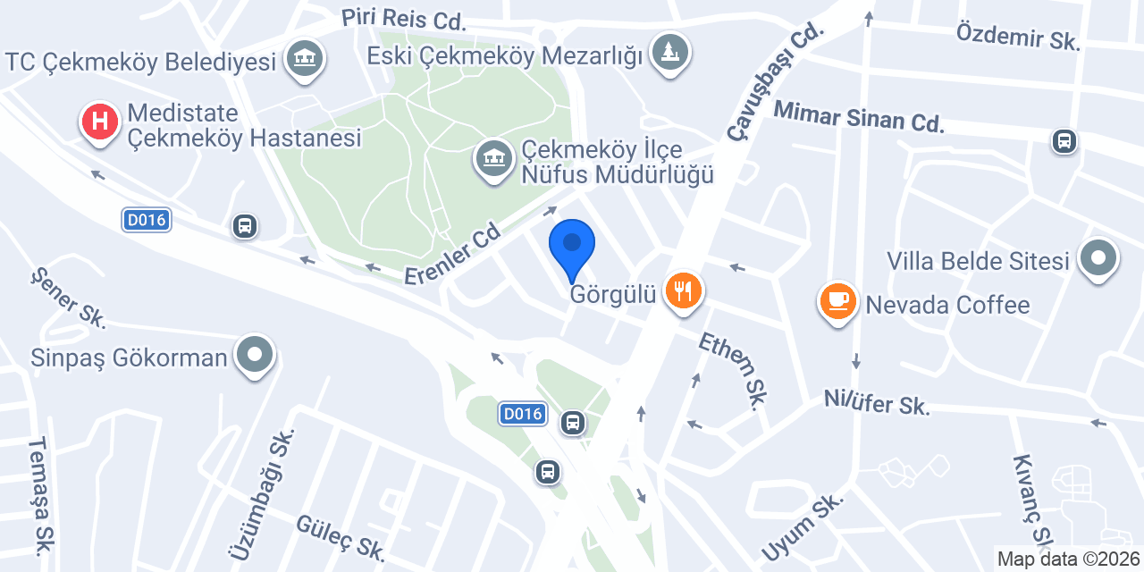 Mali Müşavir Aydın Çakar konumu