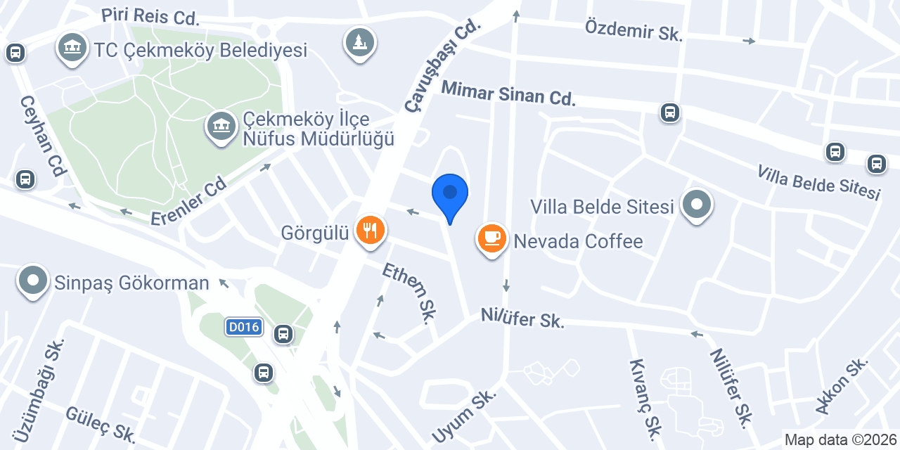 Biber Catering konumu