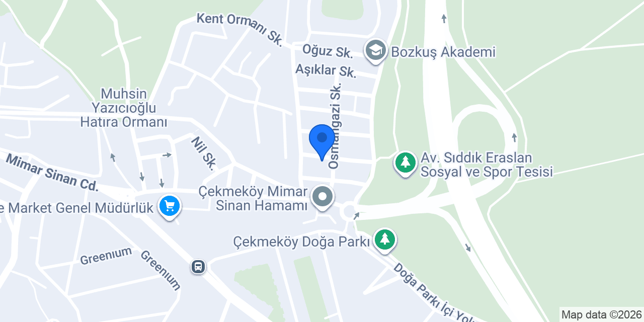 Çekmeköy Rent A CAR konumu