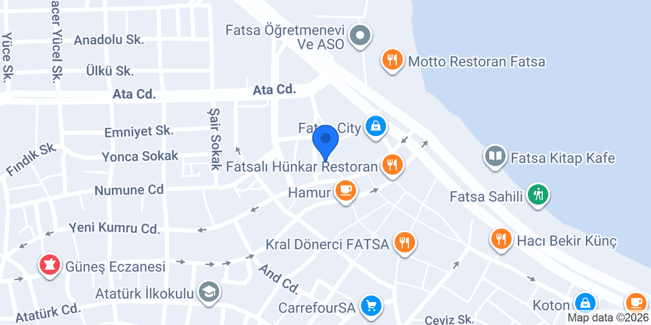 Kırmızı Market konumu