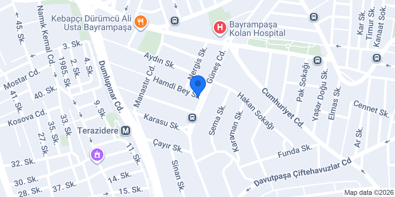 Buse Ev Yemekleri konumu
