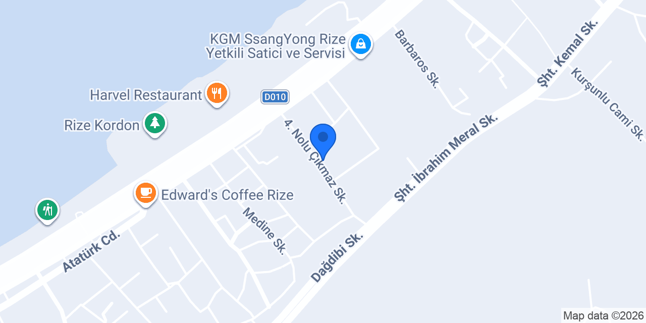 ACİL RİZE SU KACAĞI konumu