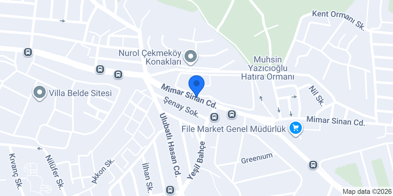 F E Avukatlık Bürosu konumu