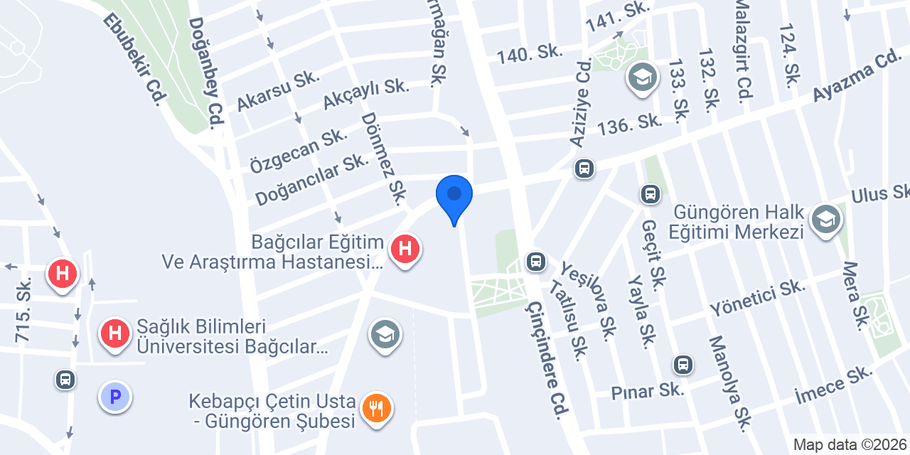 Taşkınlar Yapı Malzemeleri konumu