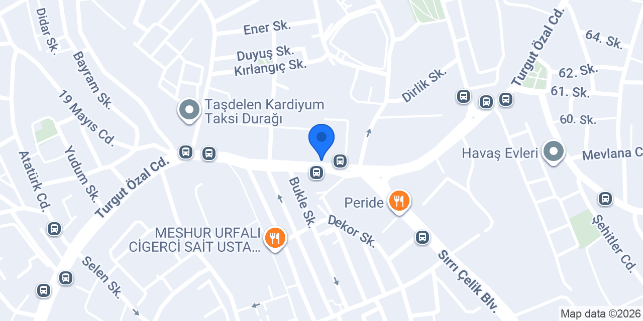 BRN TELOKOM konumu