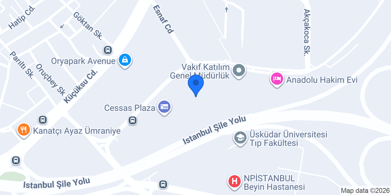Albaraka Türk Genel Müdürlük konumu