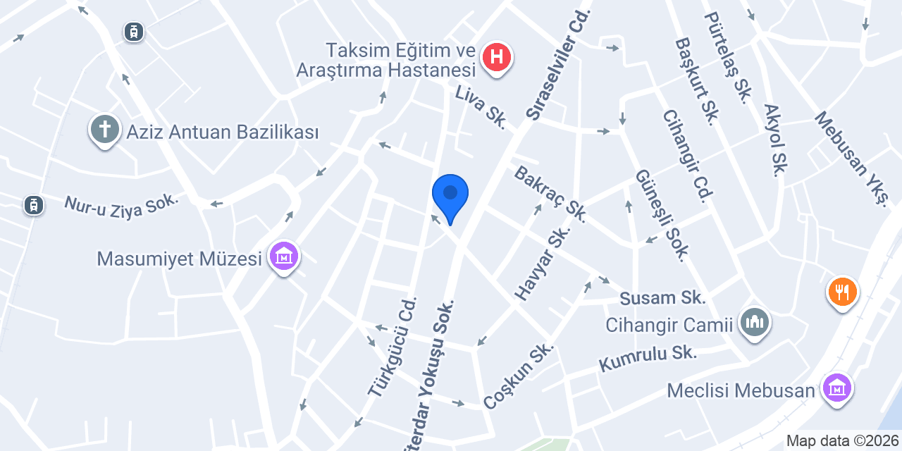 Kronotrop Cihangir konumu
