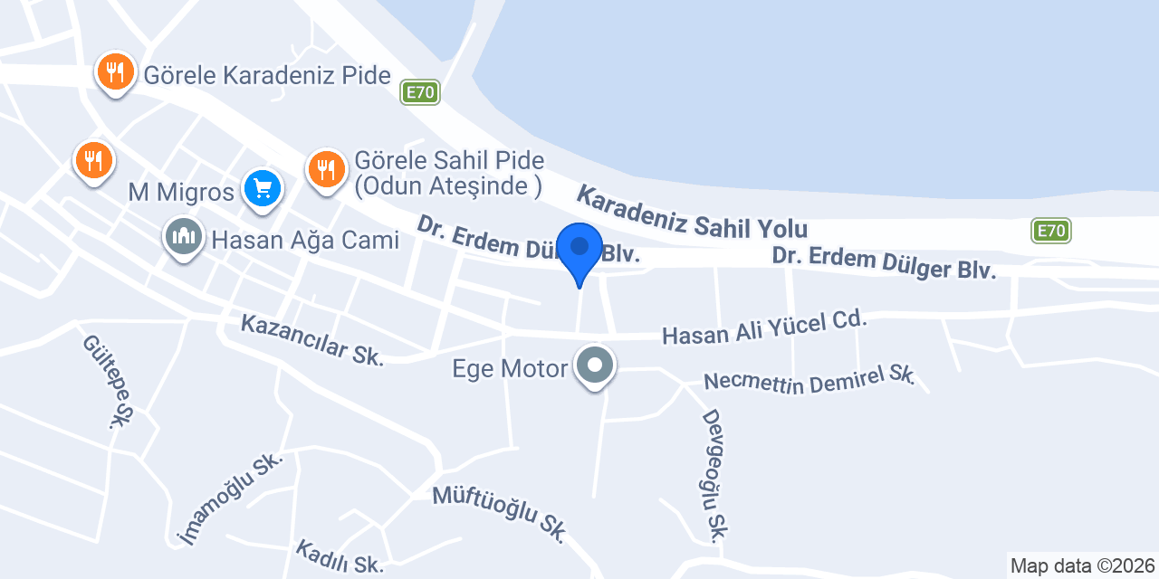 Okur Teknik konumu