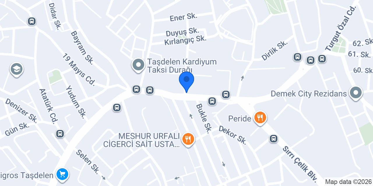 Göz Lüks Optik konumu