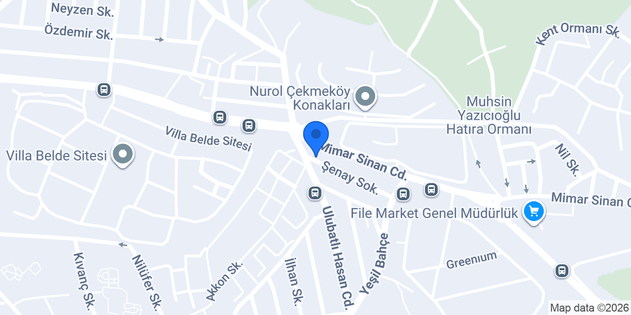 Özün Eczanesi konumu