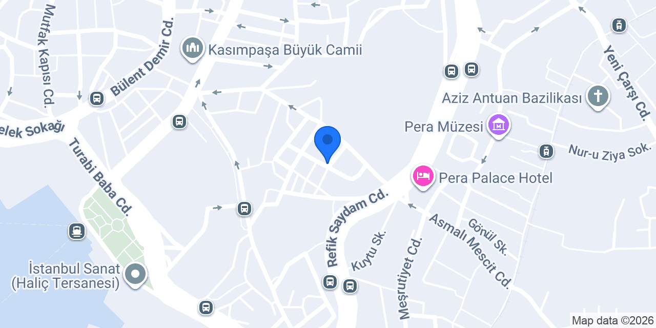 Okanlı Hukuk Bürosu konumu