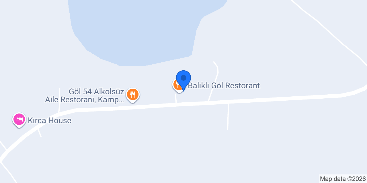 Balıklı Göl Restorant konumu