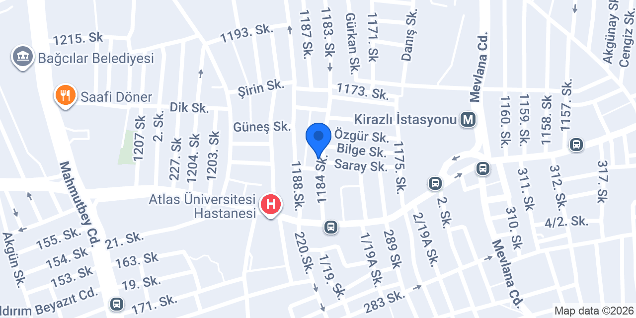 Şener Terzi konumu