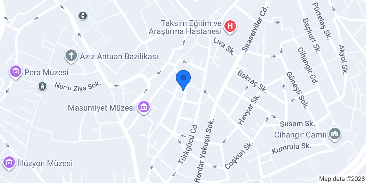 Messi Hukuk Bürosu konumu