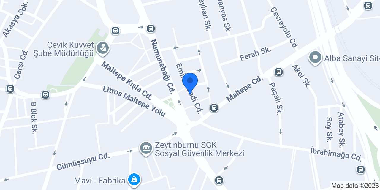 Moda Gerace konumu