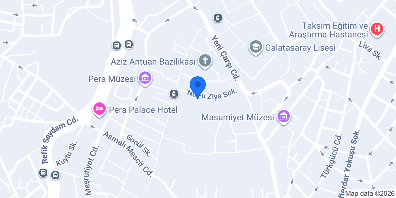 Tomtom Pera Cafe konumu