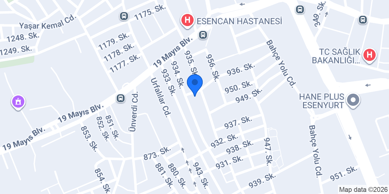 Atak Mobilya konumu
