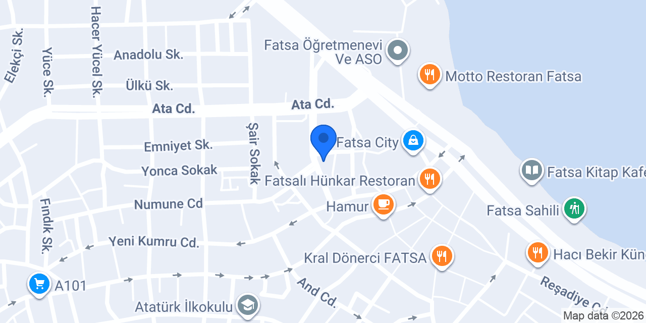 Ata Restaurant konumu