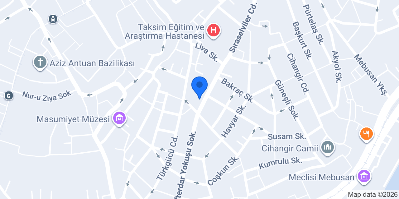 Let's Relax Foot Spa Cihangir konumu