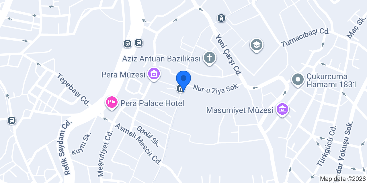 Midpoint Beyoğlu konumu