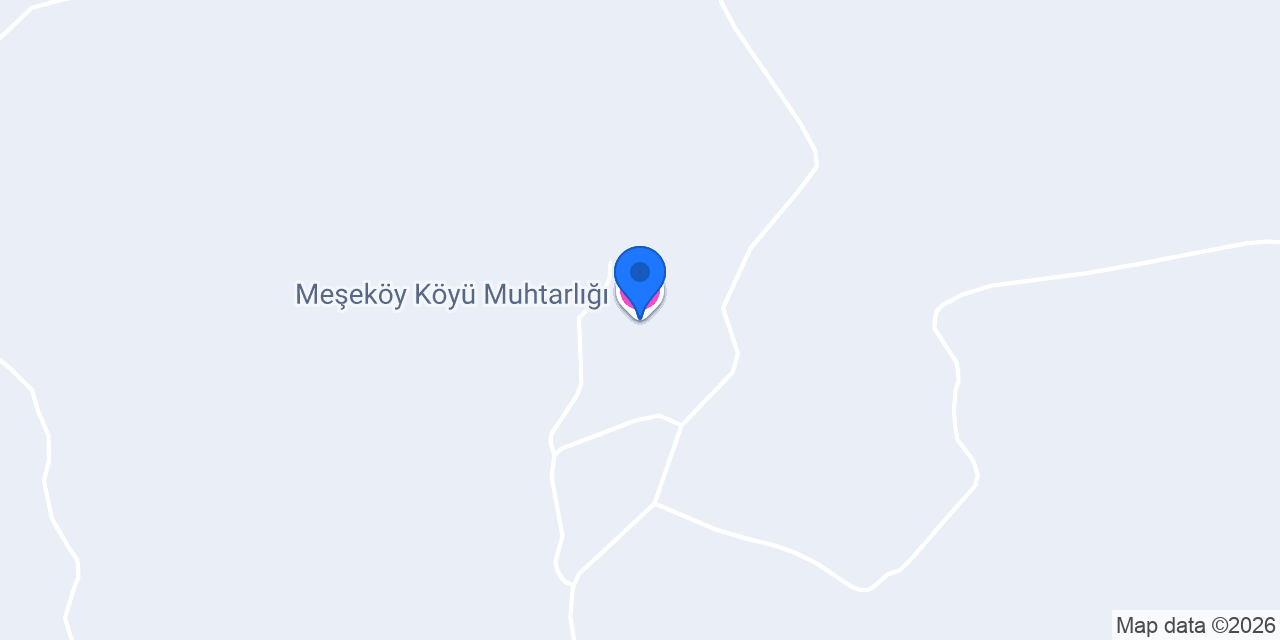 Meşeköy Köyü Muhtarlığı konumu