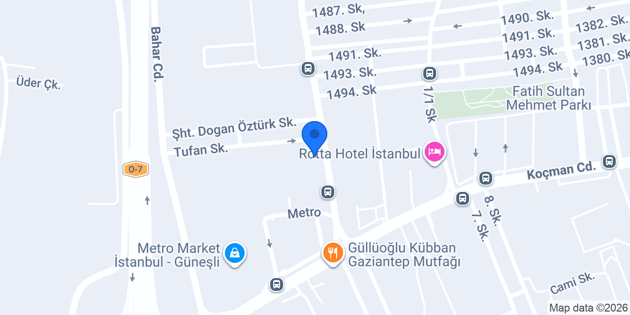 TEB Trakya Kurumsal Şubesi konumu