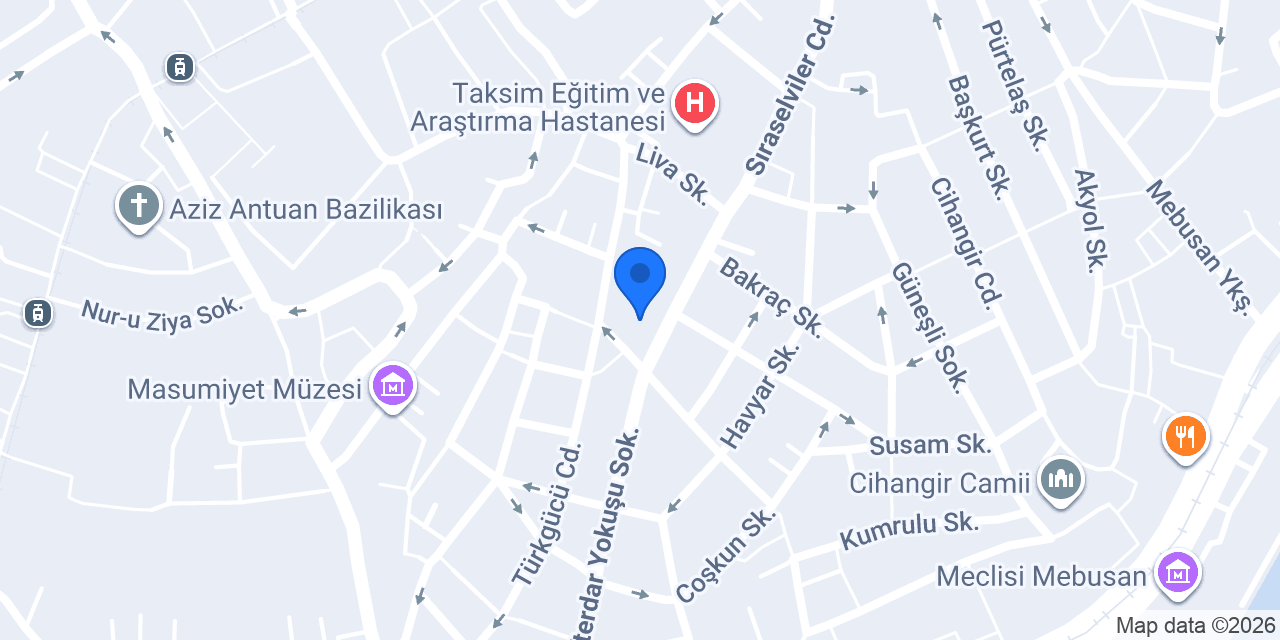 Elvan Pastanesi konumu
