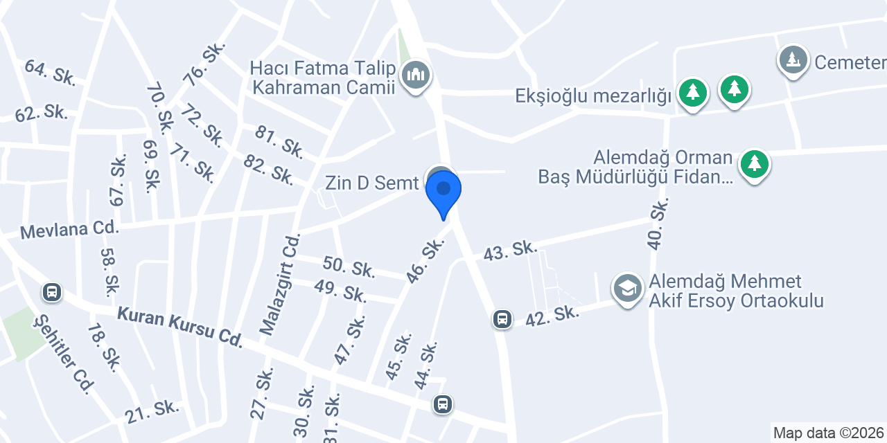 Münif Botanik konumu