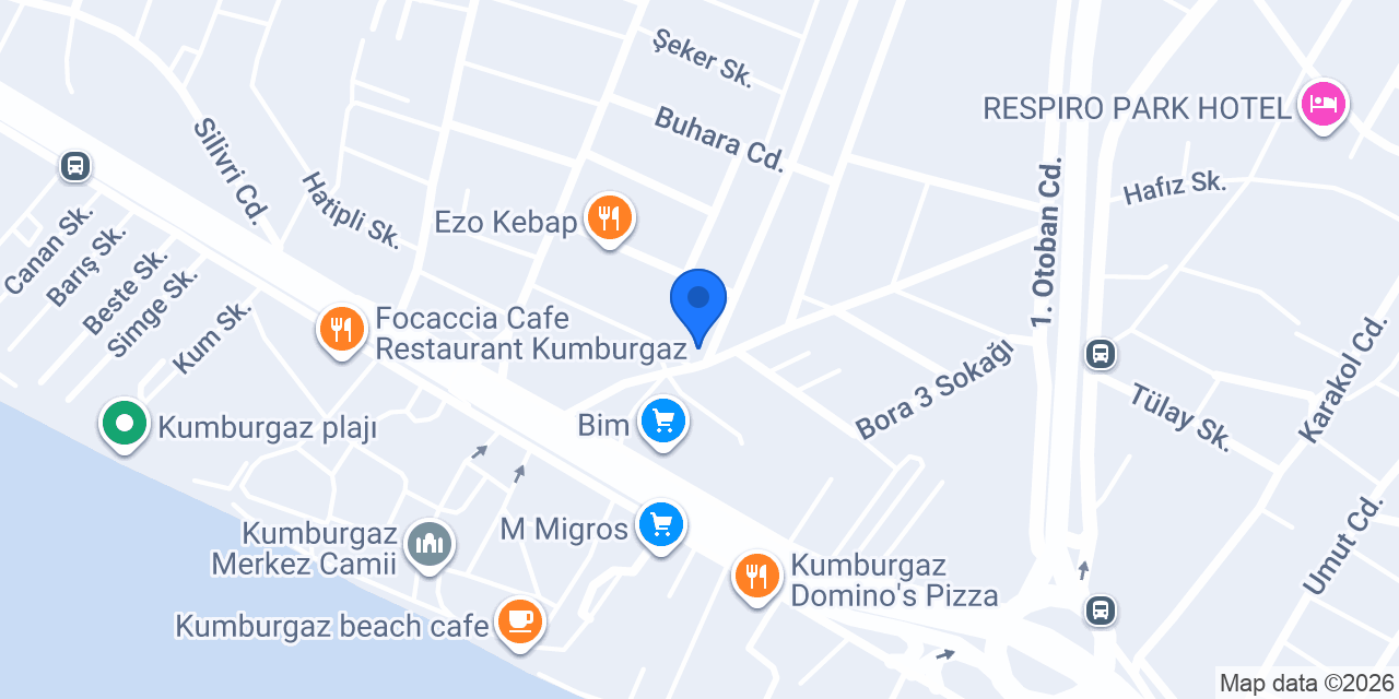 Zümrüt kuaför konumu