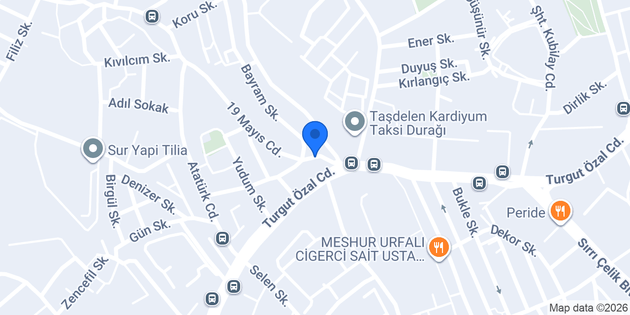 Deniz Giyim ve Terzi konumu