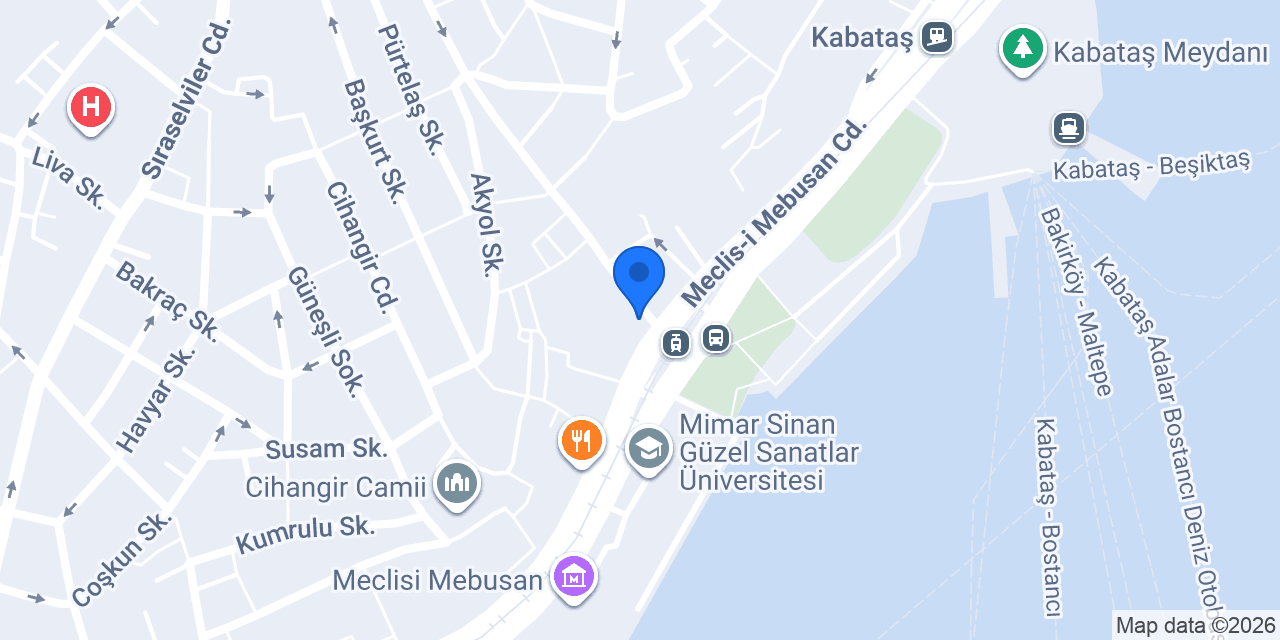 Elif'li Pasta Cafe konumu