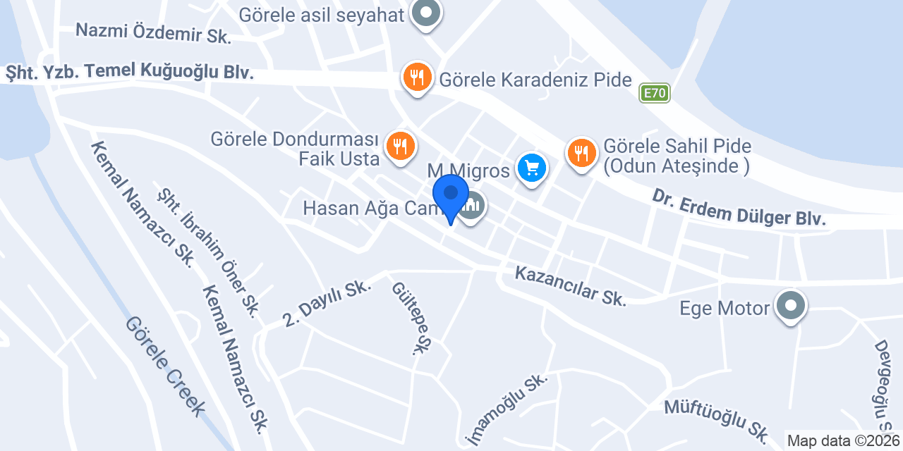 Tüfekci Gıda konumu