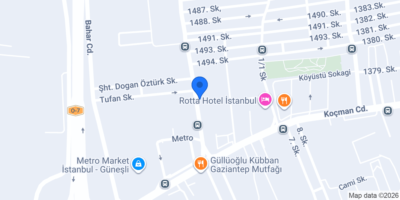 Prime Vıp Spa Güneşli konumu