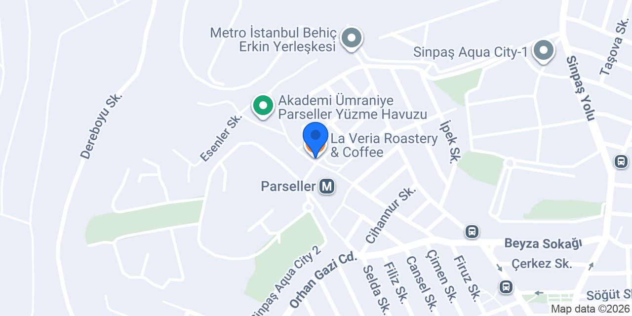 La Veria Roastery & Coffee konumu