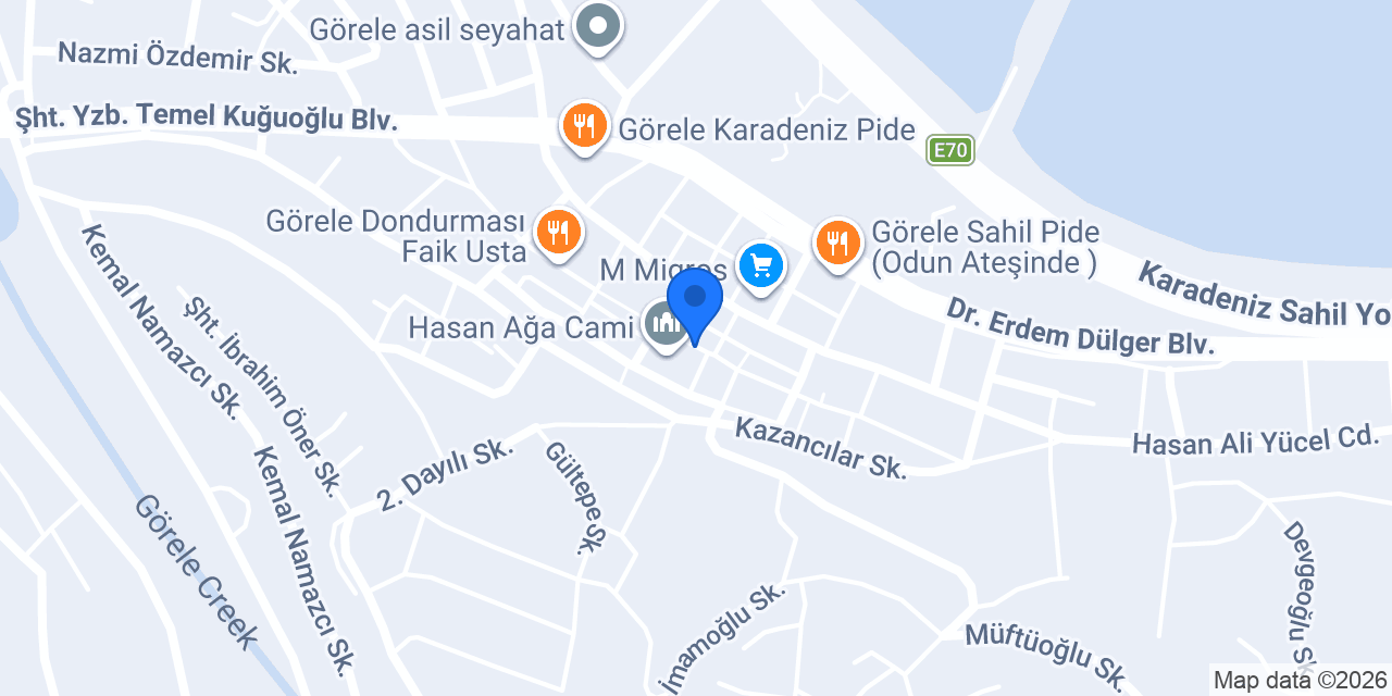 Meydan Tantuni Görele konumu