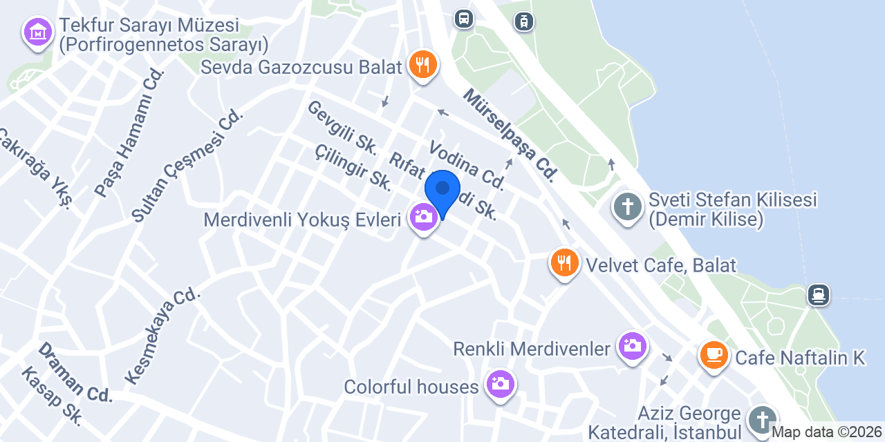 Fatih Belediyesi Balat Aşevi konumu
