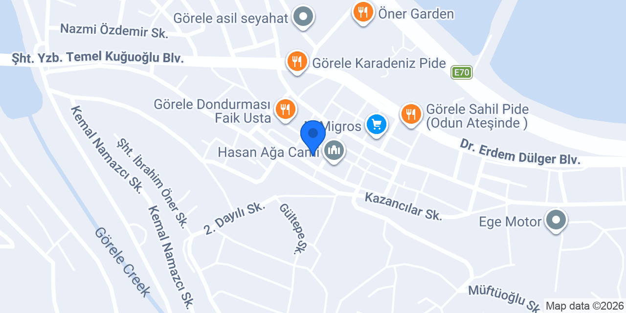 Arıcı Mimarlık konumu