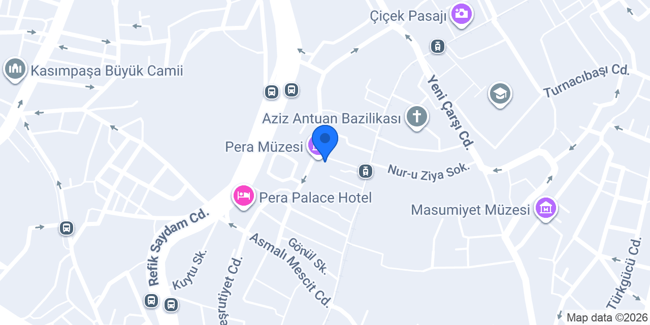Pera Café konumu