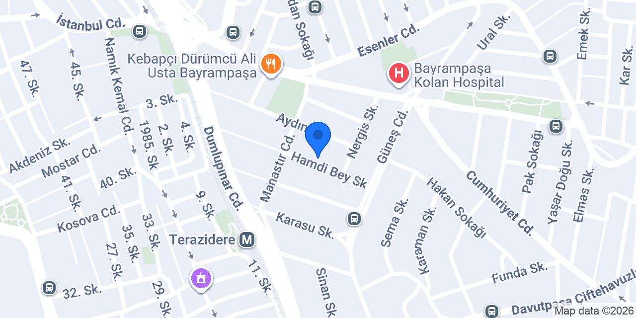 Beggi Çorap konumu