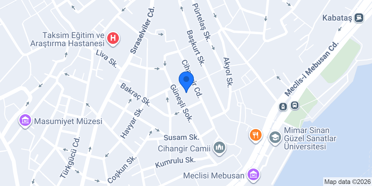 Beyoğlu 10 No'lu Aile Sağlığı Merkezi konumu